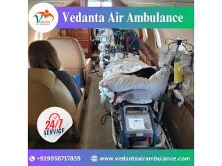 Select Vedanta Air Ambulance in Kolkata with Top-class Medical Care