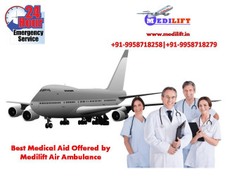 Shift the Patient with the Help of Medilift Air Ambulance from Raipur