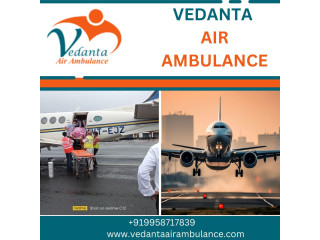 Book Vedanta Air Ambulance in Kolkata with Superb Medical Amenities