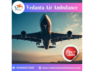 Select Vedanta Air Ambulance from Guwahati with Superior Healthcare Services