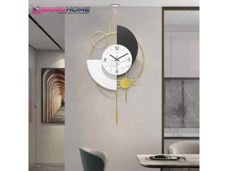 3D Round Decorative Wall Home Clock – a stylish