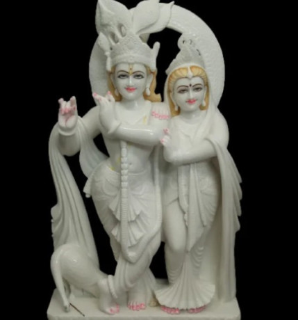 buy-radha-krishna-marble-statue-online-in-jaipur-rajasthan-big-0