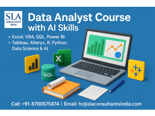 Best Data Analyst Certifications for Landing a High-Paying Job in 2026, 100% Job in MNC, Excel, VBA, SQL, Power BI, Tableau Projects,