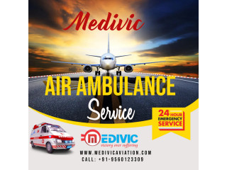 Obtain Medivic Air Ambulance in Varanasi for a Reasonably Priced with Remedial Setup