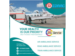 Get the Best Alternative for Curative Transport by Medivic Air Ambulance in Bangalore