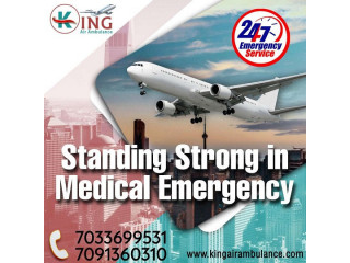 Pick Superior and Trusted Air Ambulance in Delhi with ICU Setup by King