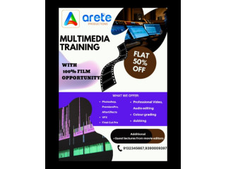 Multimedia training and placements