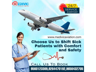 Utilize Superb ICU Air Ambulance in Bangalore from Medivic with All Multiple Setup