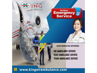 Obtain Superfast Patient relocation in Thiruvananthapuram by King Air Ambulance
