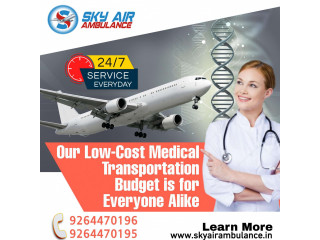 Sky Air Ambulance in Patna - Play Crucial Part in Emergency Transfer
