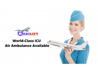 Acquire Charter Air Ambulance in Raipur with Medical Tools & Professional