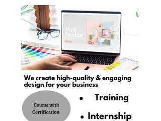 Web designing training along with certificate