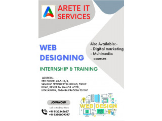 Web designing training & intenship