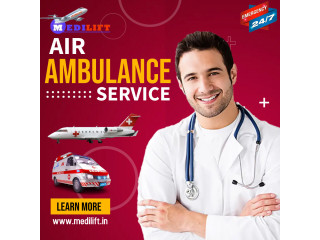 Medilift Air Ambulance in Nagpur with Well Expert and Experienced Medical Team