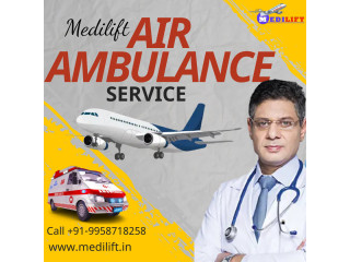 Lowest Price Air Ambulance Service in Vellore with Complete Medical Support by Medilift