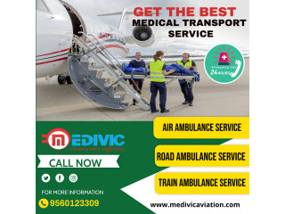 Use the Prompt Quick Rescue Medical Air Ambulance Service in Jodhpur via Medivic