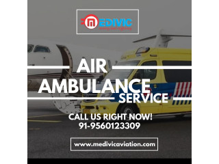 Call Medivic Air Ambulance Service in Kozhikode for Comfort Shifting Sufferer with All Medical Outfits
