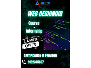 Web designing training along with certification