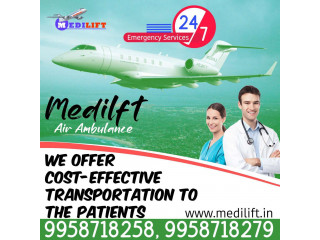 Medilift Air Ambulance Service in Kolkata is Available in Very Low Cost