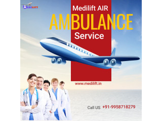 Quick& Fast 24/7 Hour Air Ambulance Services in Jamshedpur by Medilift