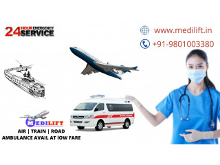 Receive Train Ambulance Service in Raipur with All Medical Benefit