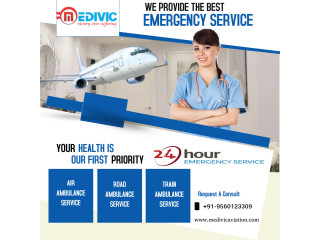 Medivic Air Ambulance Service in Bhubaneswar for Well Outfitted Medical Shifting Service