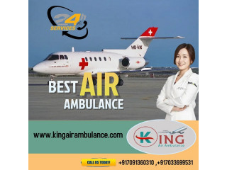 Hire Hi-Tech Air Ambulance in Ranchi with Medical Facility by King