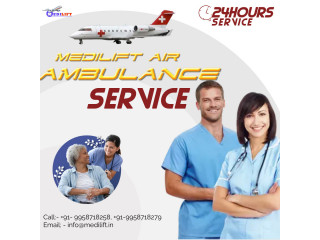 Available 24/7 Hour Air Ambulance Service in Jamshedpur at a Low Price by Medilift