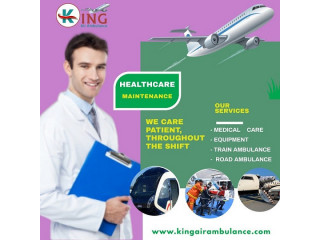 King Air Ambulance in Raipur - All Medical Amenity at an Affordable Price