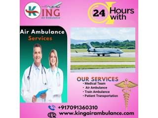 Air Ambulance in Hyderabad -24 Hours King is Ready to Transfer the Patient