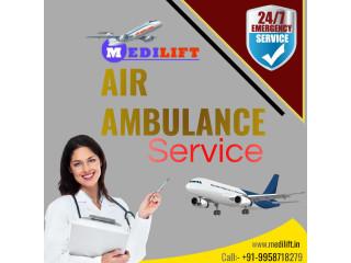 Medilift Best Air Ambulance Service in Vellore for Shifting Serious Patients