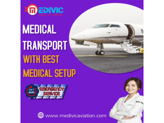 Get Remedial Relocation Aids for Physically Feeble Ones by Medivic Air Ambulance in Nagpur