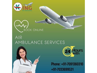 24 Hours Ready for the Medical Service- Air Ambulance in Mumbai by King