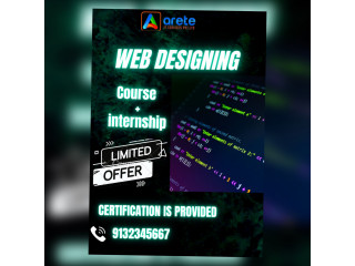 Best webdesigning training and best placements with certifications