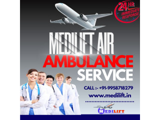 Quick& Fast 24/7Hour Air Ambulance Services in Jamshedpur by Medilift