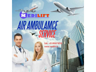Medilift Air Ambulance Service in Bokaro with Modern Tools
