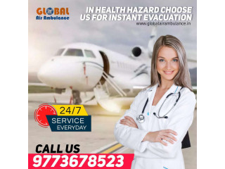 Now Comfortable Cost ICU Setup by Global Air Ambulance Service in Ranchi