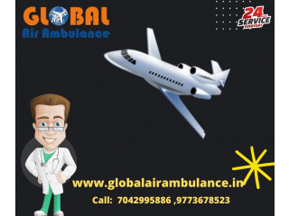 Global Air Ambulance Service in Guwahati with Capable Paramedics Team