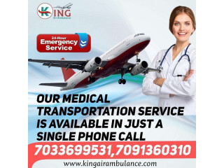 The Best Patient Transportation by King Air Ambulance in Hyderabad