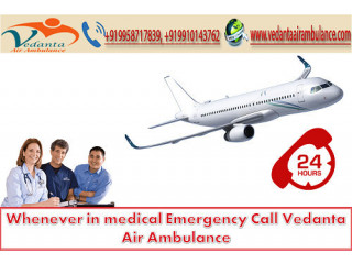 Most Reliable Air Ambulance in Jodhpur at the Best Price by Vedanta