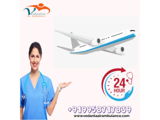 Vedanta Air Ambulance Service in Jaipur with Numerous Medical Solutions