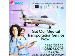 Hassle-Free Medical Transportation Service Air Ambulance in Dimapur by Medivic