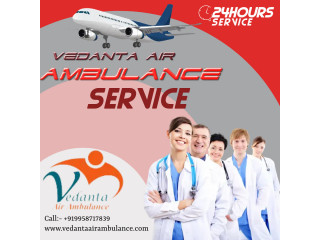 Vedanta Air Ambulance Service in Bhopal with Excellent Medical Facilities