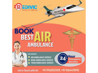Take Therapeutic Evacuation Air Ambulance in Bagdogra by Medivic at Genuine cost