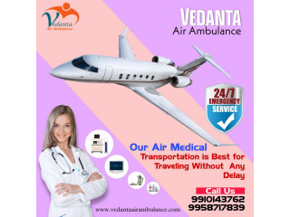 Vedanta Air Ambulance Service in Visakhapatnam Provides All Advanced Life-Supporting Systems