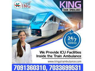Avail Pre-Eminent Train Ambulance Services in Patna by King