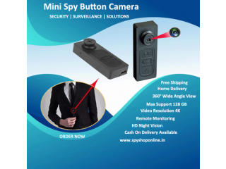 Buy Mini Spy Button Camera in Delhi Top Deals 2022