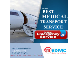 The Magnificent Emergency Air Ambulance in Gaya by Medivic for Best Care to Sufferers