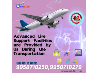 Get Medilift Air Ambulance Service in Raipur with a Unique ICU Facility