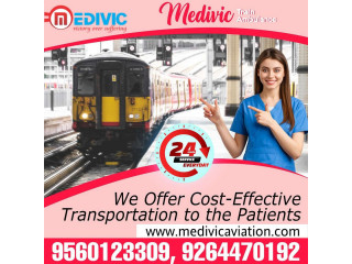 Choose Medivic Train Ambulance in Kolkata with Unique Medical Aids